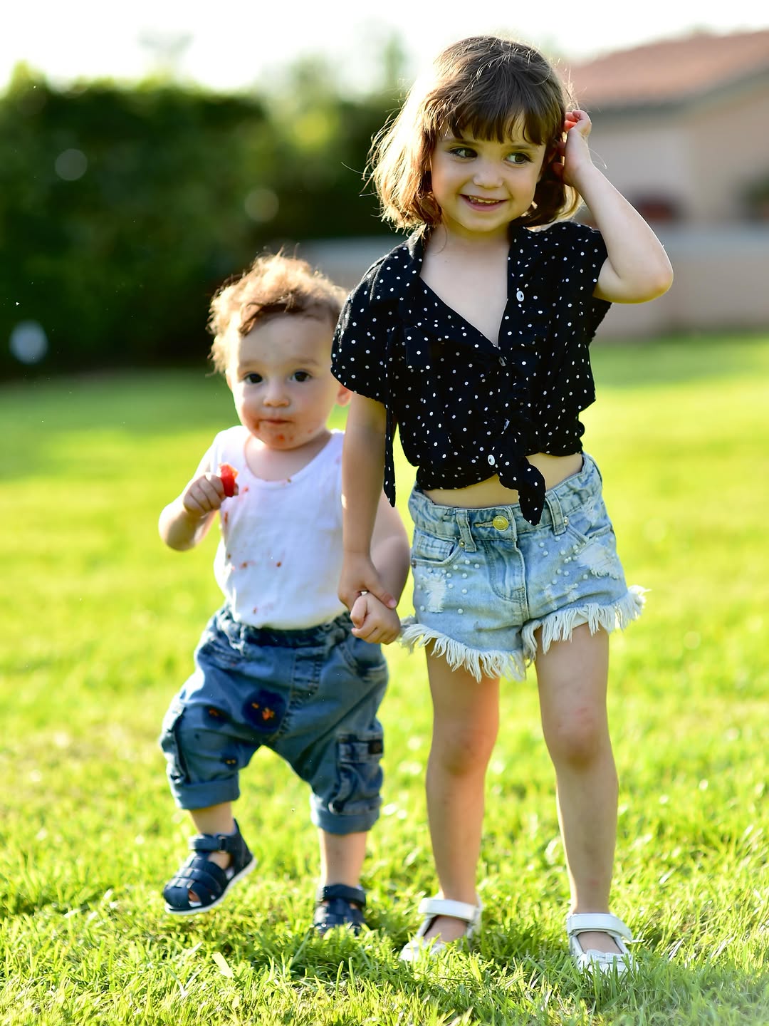 …🍅 Diego e Giulia tutto il mio cuore racchiuso in una foto … perché qua tutto sà di casa 🍅…